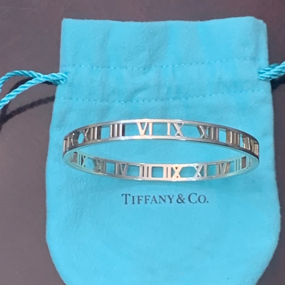 Tiffany & Co. Sterling Silver ATLAS bracelet - Picture 2 of 5